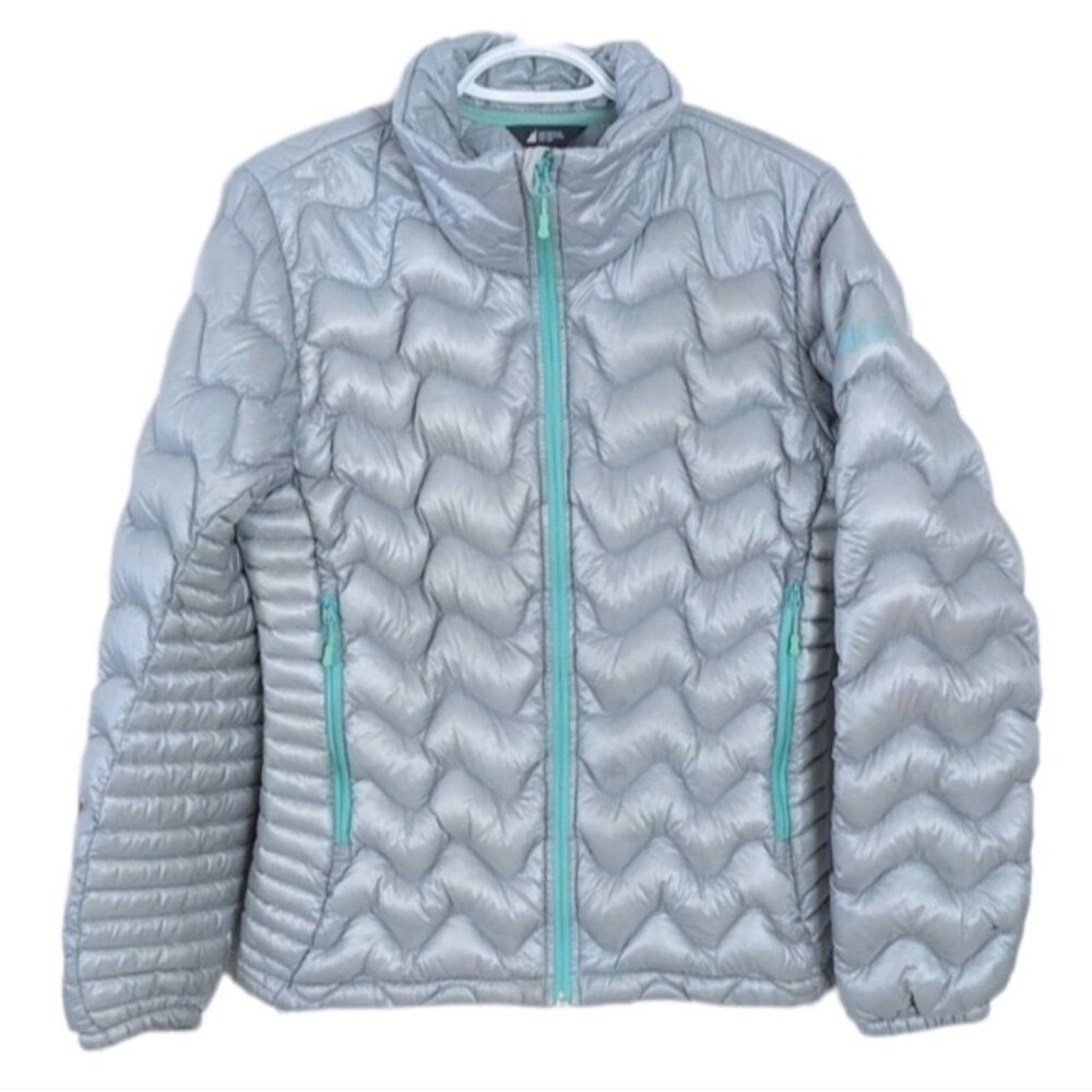 MEC Silver grey puffer jacket Medium G2